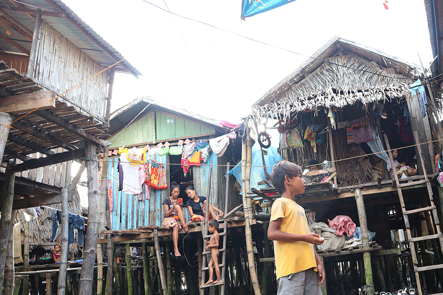 Bajau Community Settlement in Iligan